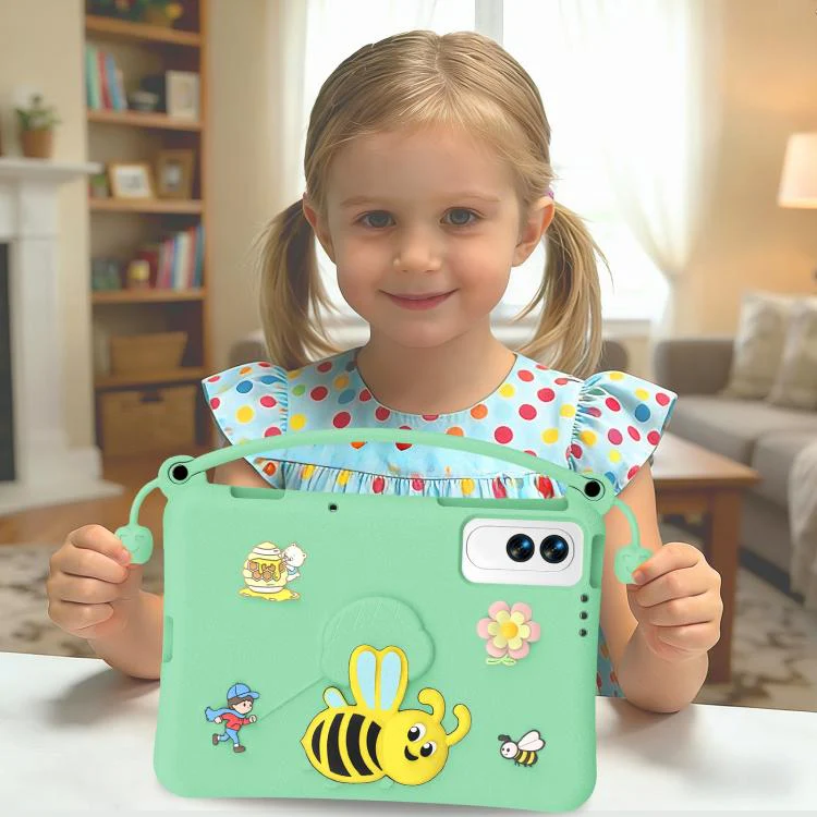For Tecno Megapad SE 11 Little Bee EVA Shockproof Tablet Case(Light Cyan) - Image 7
