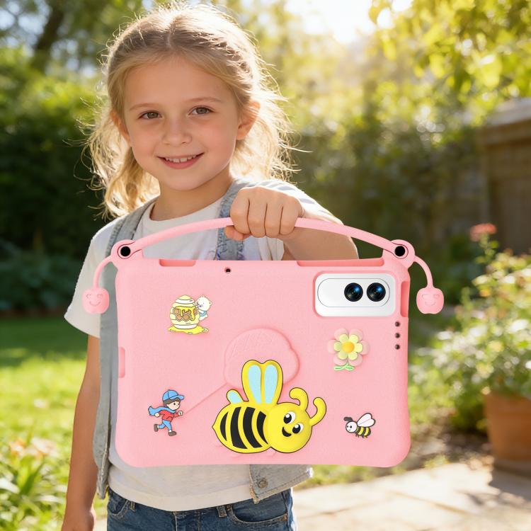 For Tecno Megapad SE 11 Little Bee EVA Shockproof Tablet Case(Pink) - Image 6