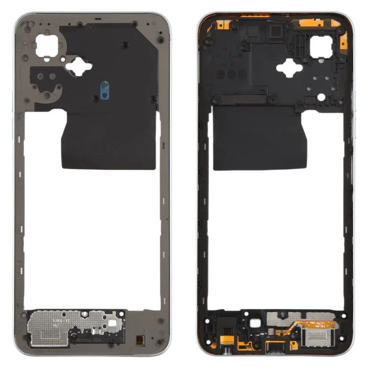 For Tecno Pop 10 Original Middle Frame Bezel Plate (White)