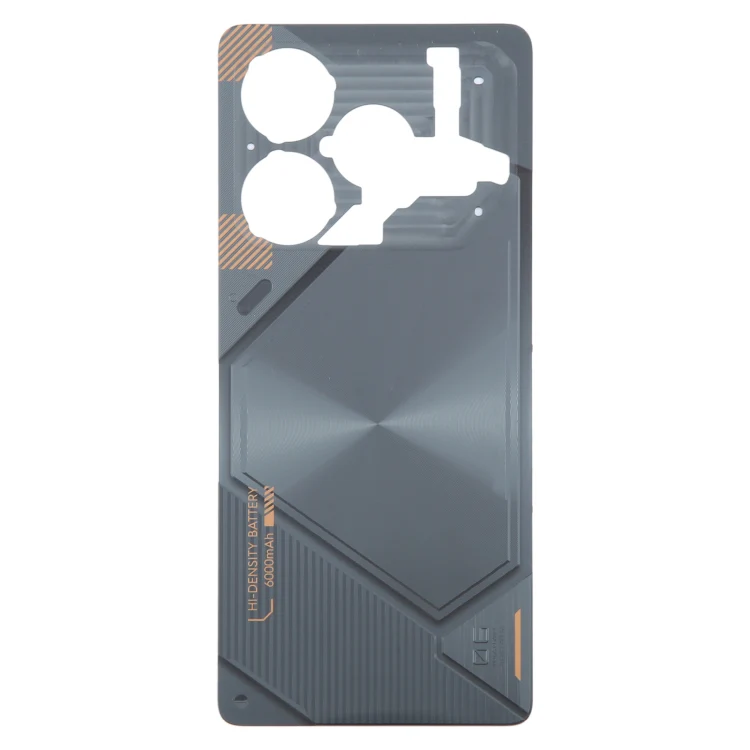 For Tecno Pova 6 Pro Original Battery Back Cover(Black) - Image 2