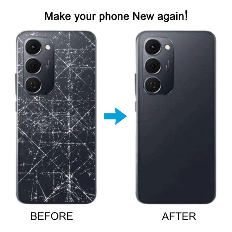 For Tecno Spark 40 Pro+ KM7 Original Battery Back Cover(Black) - Image 6