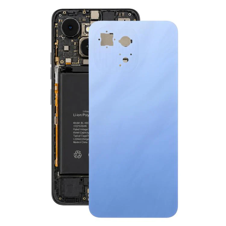 For Tecno Spark 40C Original Battery Back Cover(Blue)