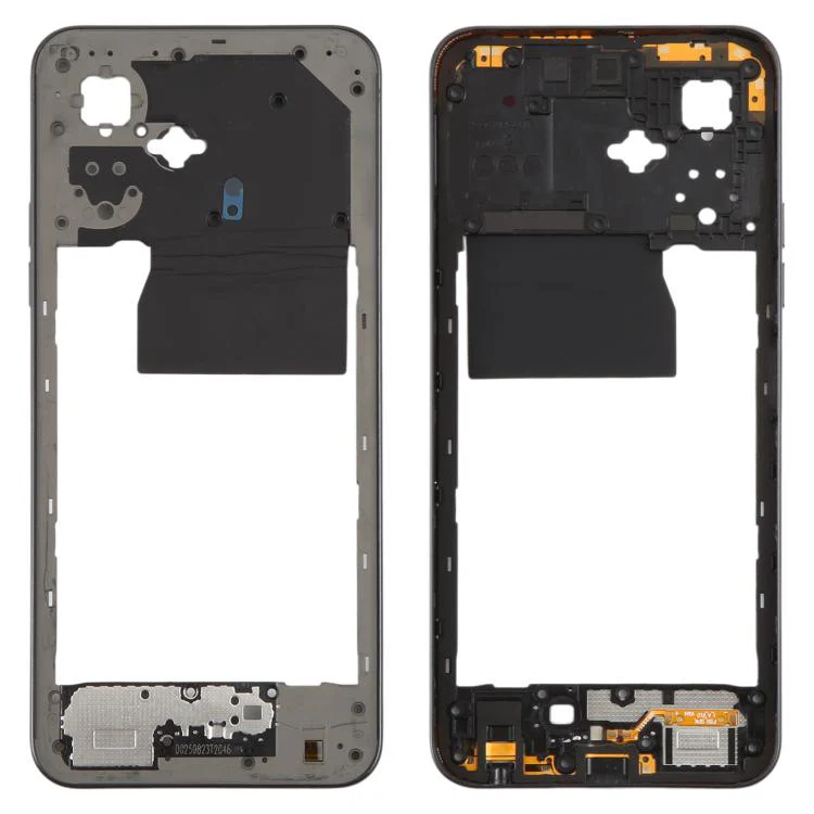 For Tecno Spark Go 2 KM4 Original Middle Frame Bezel Plate (Black)