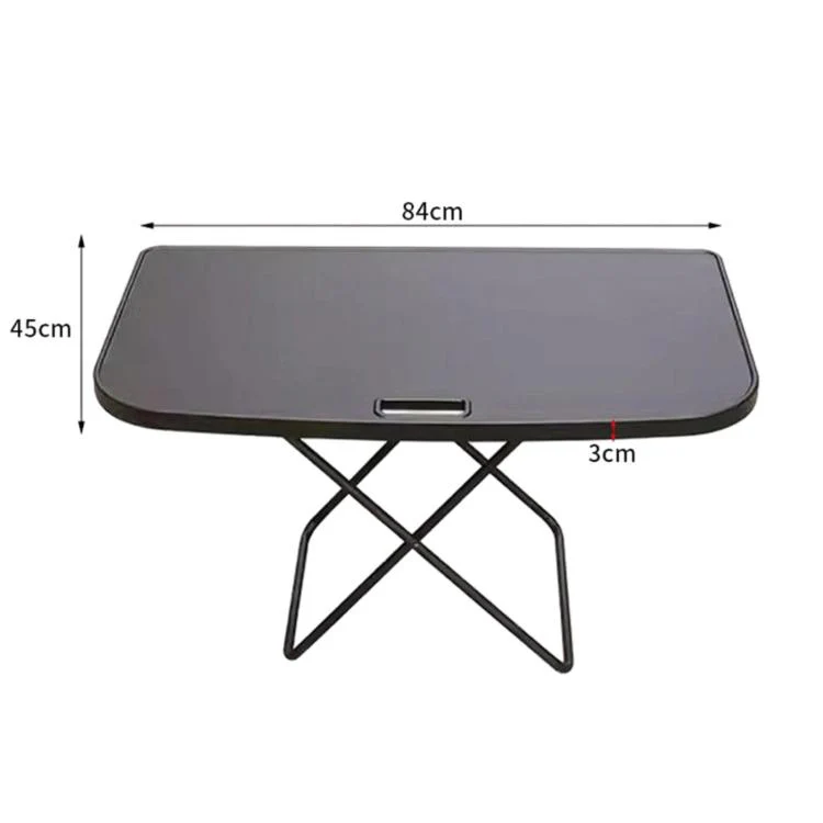 For Tesla Model Y 2021-2025 Trunk Small Table Board Foldable Portable Car Camping Tabletop, Spec: Table+2 Chairs - Image 3