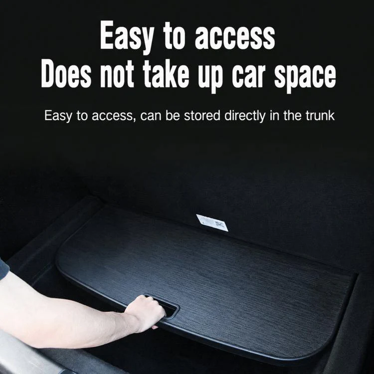 For Tesla Model Y 2021-2025 Trunk Small Table Board Foldable Portable Car Camping Tabletop, Spec: Table+2 Chairs - Image 6