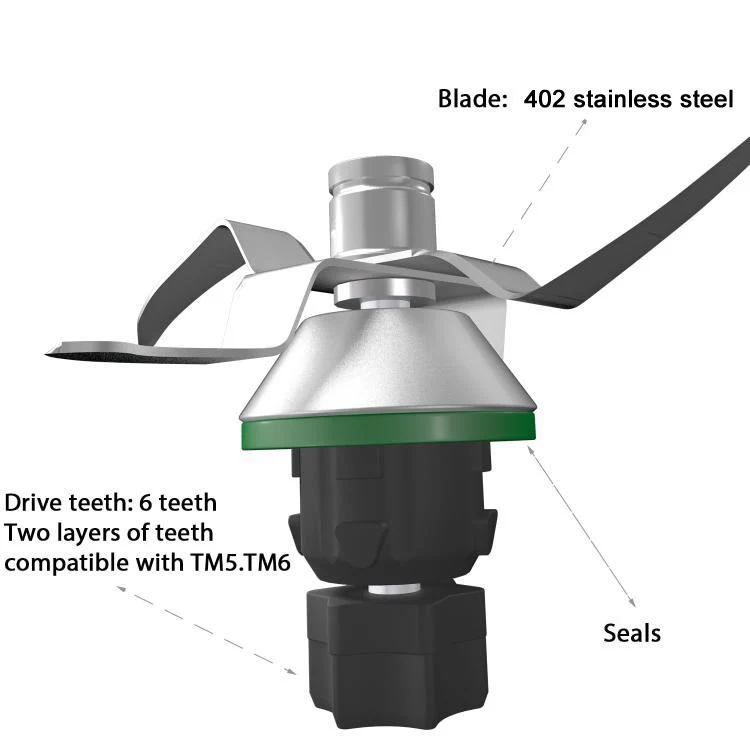 For Thermomix TM5 / TM6 Blade Replacement Knife - Image 3