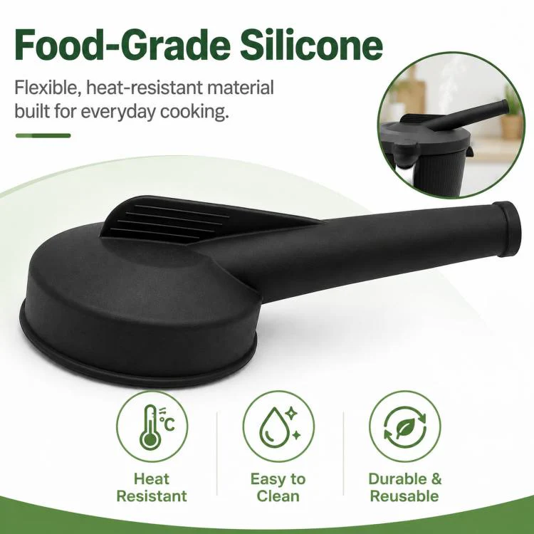 For Thermomix TM7 Silicone Steam Diverter Rotatable Steam Release Pipe - Image 4