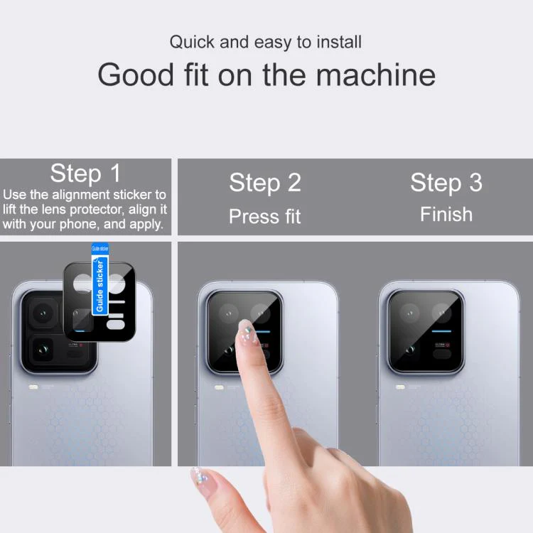 For vivo iQOO 15 Ultra 5G imak Rear Camera Lens Glass Film Black Version - Image 4