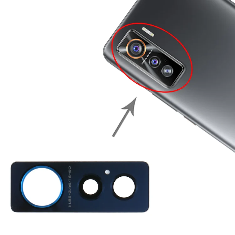 For Vivo iQOO 5 5G 10pcs Back Camera Lens - Image 4