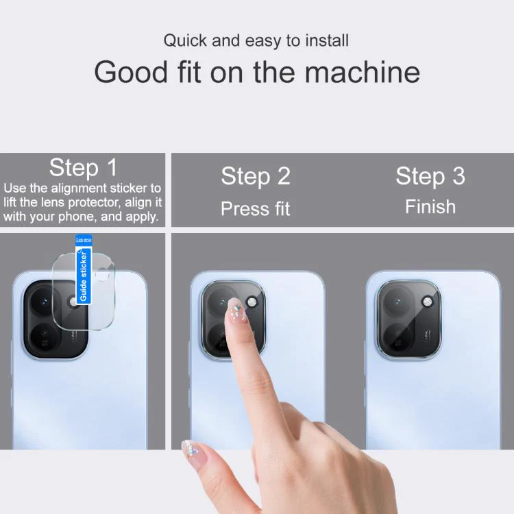 For vivo iQOO Z11 5G IMAK Rear Camera Lens Glass Film Thin Version - Image 4