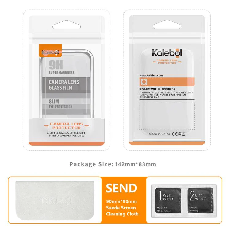 For vivo iQOO Z11 Turbo Kalebol Transparent HD Anti-Fingerprint AR Integrated Camera Lens Tempered Glass Film - Image 6