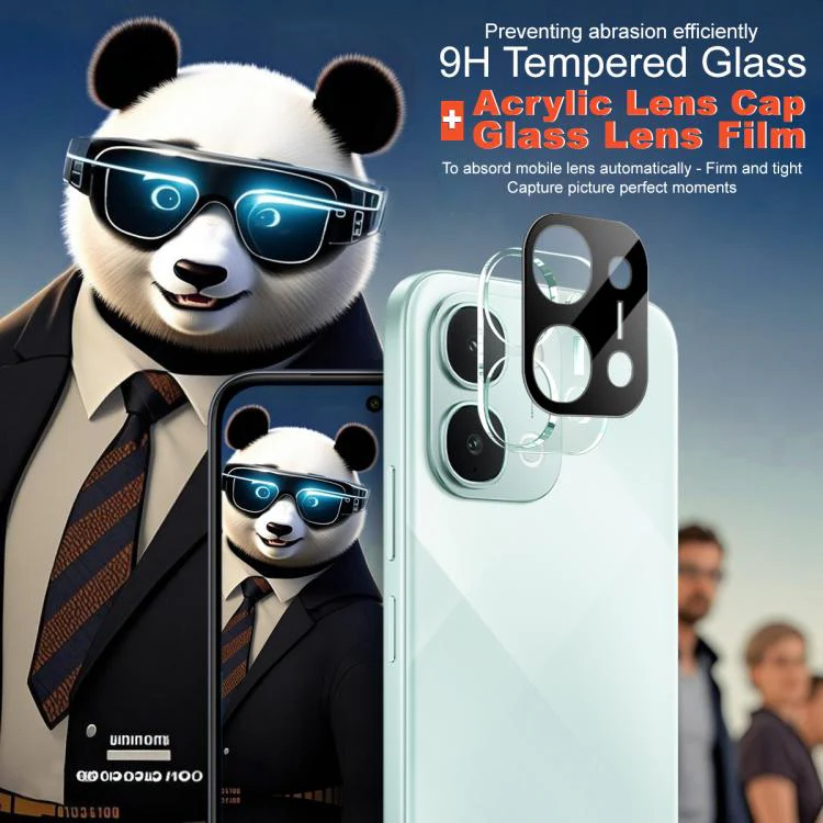 For vivo iQOO Z11x 5G imak High Definition Integrated Glass Lens Film Black Version - Image 3
