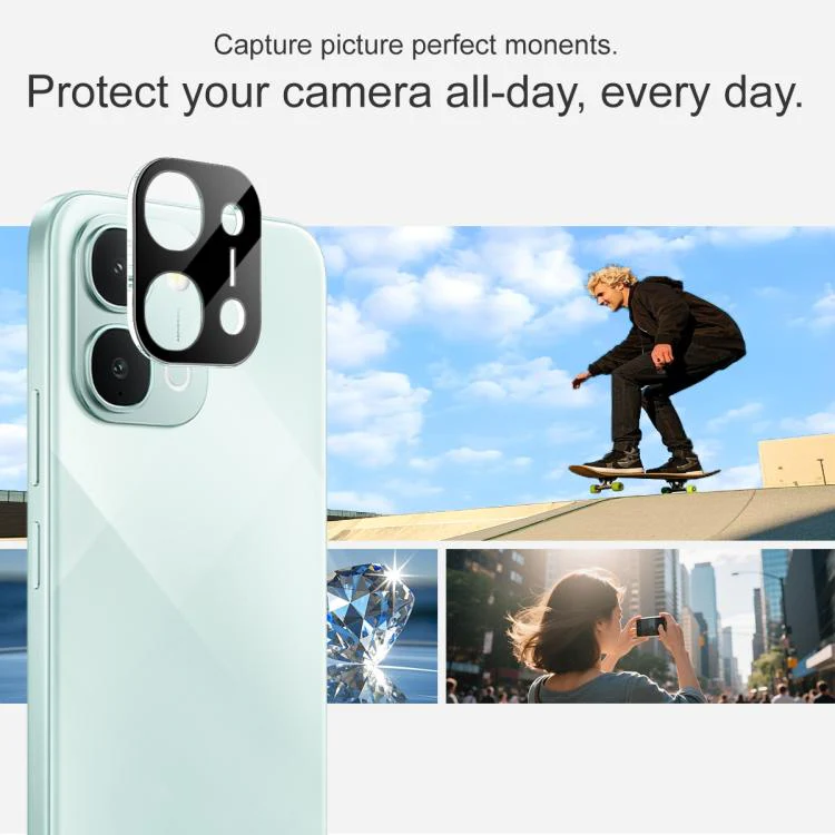 For vivo iQOO Z11x 5G imak High Definition Integrated Glass Lens Film Black Version - Image 5