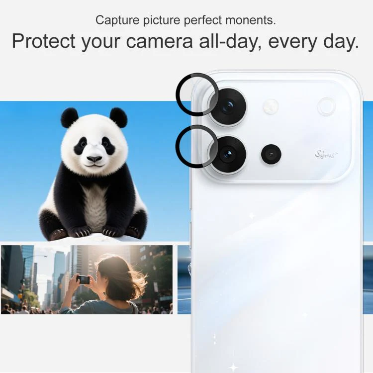 For vivo S60 5G IMAK Glass Rear Camera Lens Film Phone Case Exclusive, Self-positioning Version - Image 5
