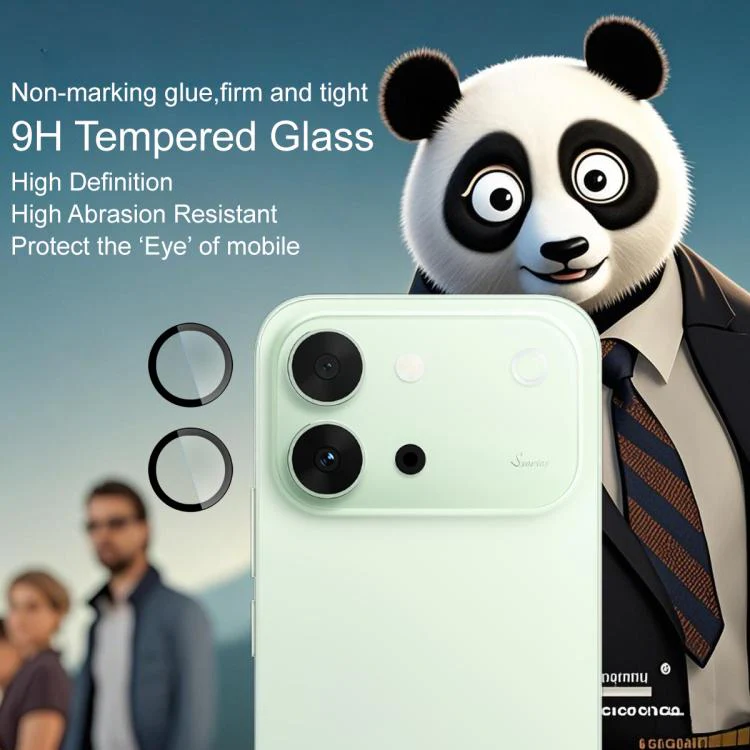 For vivo S60 Vitality 5G IMAK Glass Rear Camera Lens Film Phone Case Exclusive, Self-positioning Version - Image 3