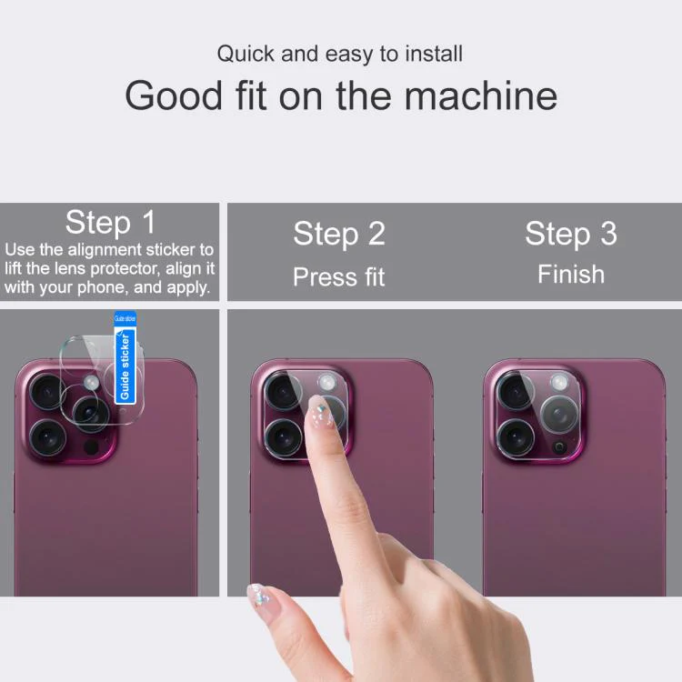 For vivo S60 Vitality 5G IMAK Integrated Rear Camera Lens Tempered Glass Film - Image 4