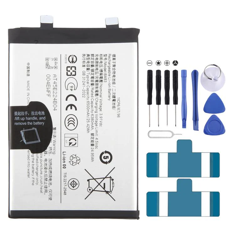 For vivo V50 Lite 5G/V2440 6500mAh BA93 Battery