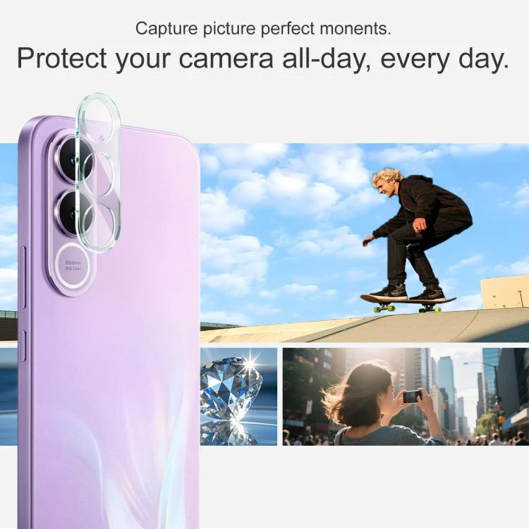 For vivo V70 FE 5G imak High Definition Integrated Glass Lens Film - Image 5