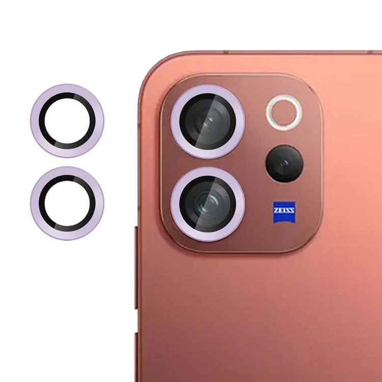 For vivo V70 / V70 Elite Kalebol No Flicker Ultra-Thin Individual Camera Lens Tempered Glass Film(Purple)