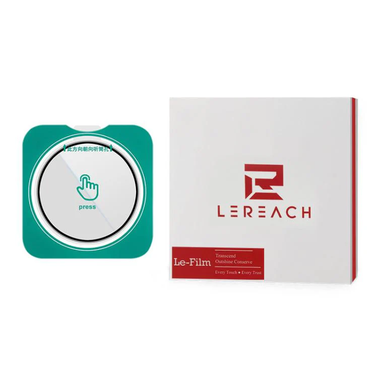 For vivo X200 LeReach TF Series Snap Version HD Wear-Resistant Camera Lens Glass Film(Clear with Black Frame) - Image 3