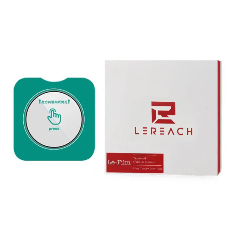 For vivo X200s LeReach TF Series Snap Version HD Wear-Resistant Camera Lens Glass Film(Clear with Black Frame) - Image 3