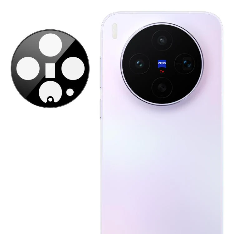 For vivo X300s imak Rear Camera Lens Glass Film Black Version