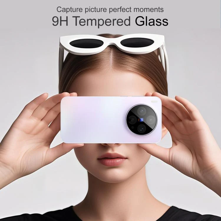 For vivo X300s imak Rear Camera Lens Glass Film Black Version - Image 3