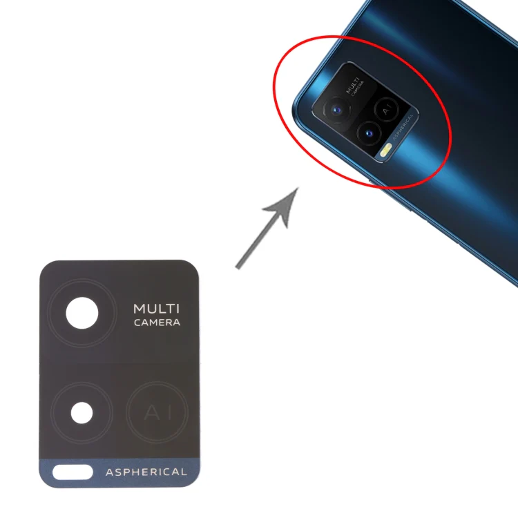 For vivo Y21S / Y33S / Y33T 10pcs Back Camera Lens - Image 4