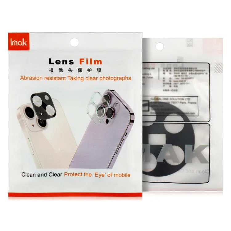 For vivo Y500 Pro 5G imak Rear Camera Lens Glass Film Black Version - Image 7