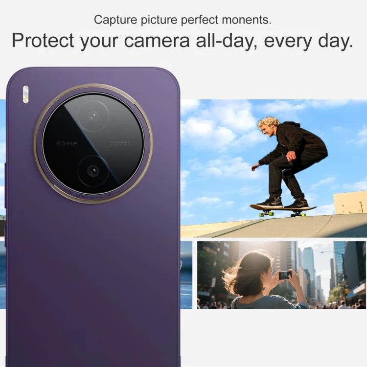 For vivo Y600 Pro 5G IMAK HD Glass Rear Camera Lens Film, Self-positioning Version - Image 6