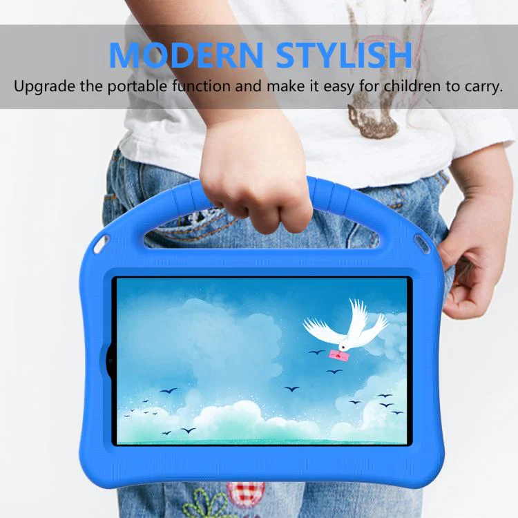 For Walmart Onn 7 inch Tablet 2026 EVA Shockproof Tablet Case with Holder(Blue) - Image 5