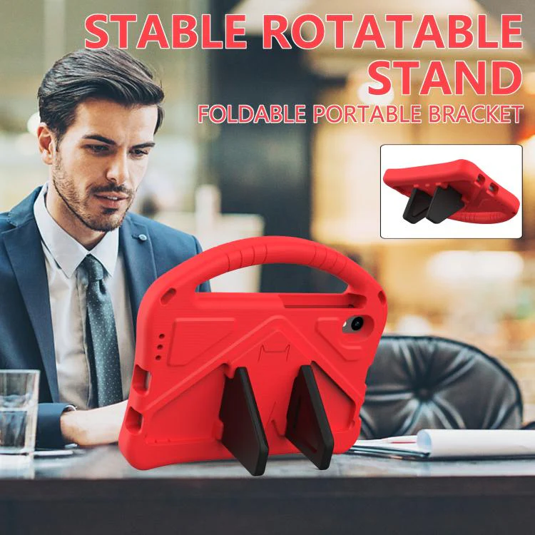 For Walmart Onn 7 inch Tablet 2026 EVA Shockproof Tablet Case with Holder(Red) - Image 7