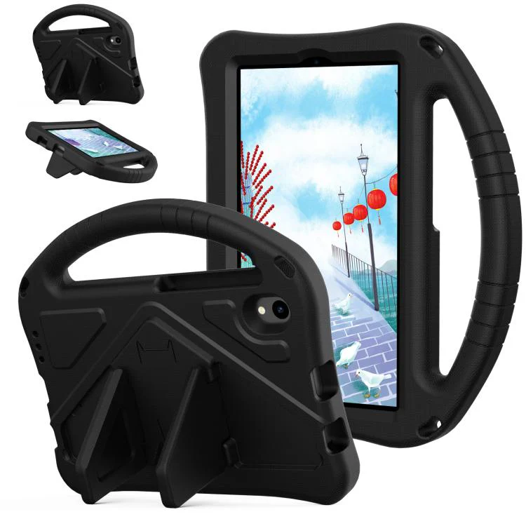 For Walmart Onn 8 inch Tablet 2026 EVA Shockproof Tablet Case with Holder(Black)