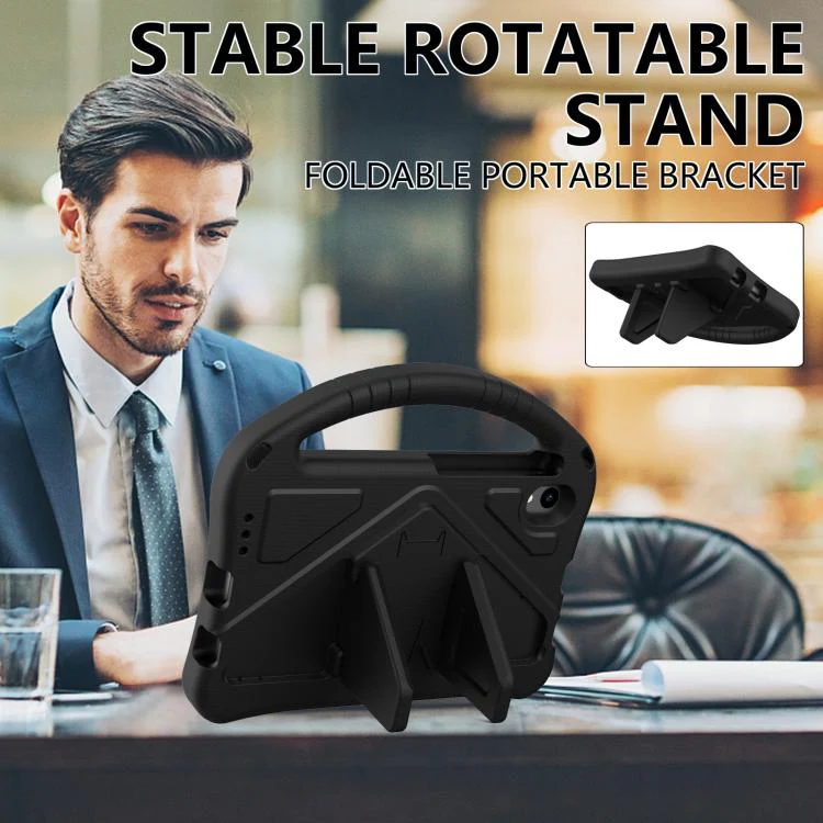 For Walmart Onn 8 inch Tablet 2026 EVA Shockproof Tablet Case with Holder(Black) - Image 7