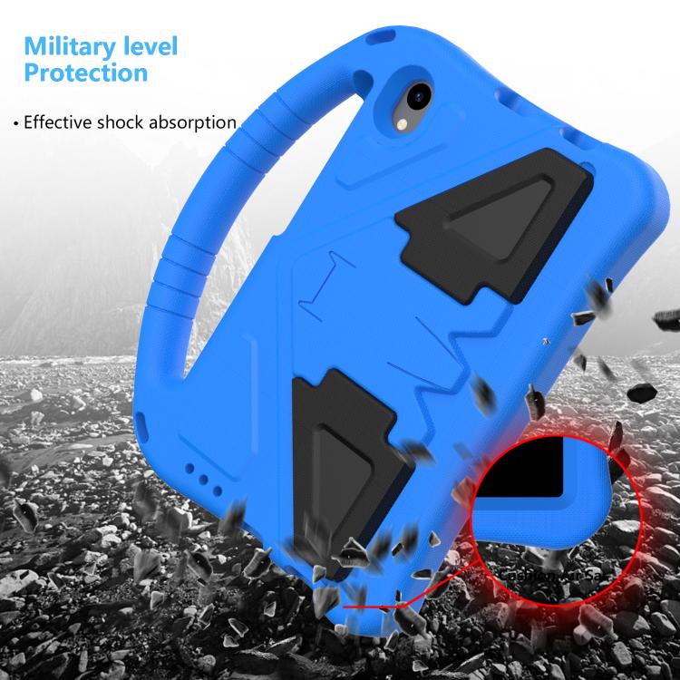 For Walmart Onn 8 inch Tablet 2026 EVA Shockproof Tablet Case with Holder(Blue) - Image 4