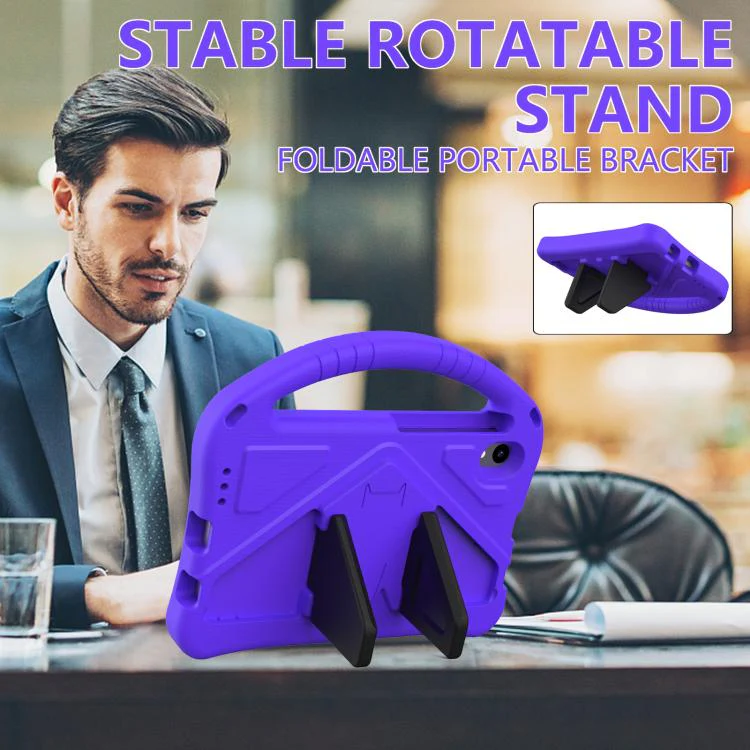 For Walmart Onn 8 inch Tablet 2026 EVA Shockproof Tablet Case with Holder(Purple) - Image 7