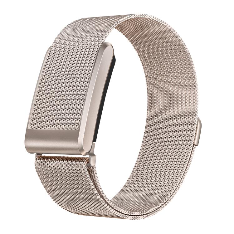 For WHOOP 5.0 Milanese Magnetic Stainless Steel Watch Band(Starlight)