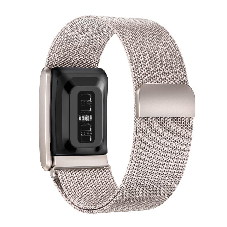 For WHOOP 5.0 Milanese Magnetic Stainless Steel Watch Band(Starlight) - Image 2