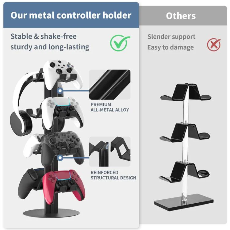 For XBOX / PS5 / Switch 3-Tier Gaming Controller Stand - Image 4