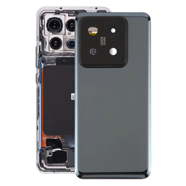 For Xiaomi 14 Pro OEM Battery Back Cover with Camera Lens Frame(Black)