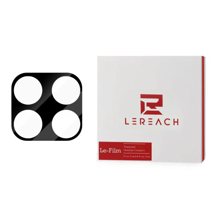 For Xiaomi 15T 5G 2pcs/Set LeReach TF Series AirGlass Version HD Wear-Resistant Camera Lens Glass Film(Black) - Image 2