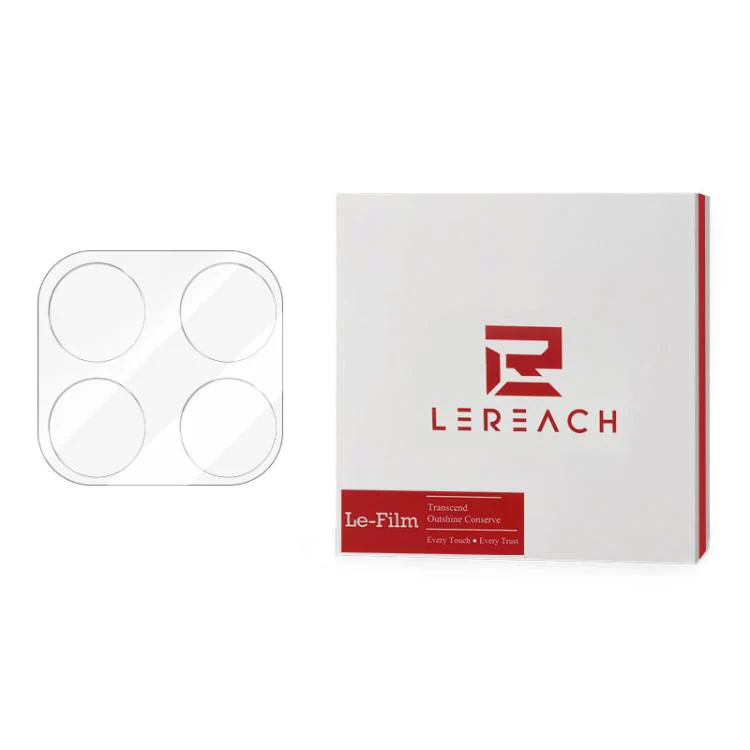 For Xiaomi 15T 5G 2pcs/Set LeReach TF Series AirGlass Version HD Wear-Resistant Camera Lens Glass Film(Clear with Black Frame) - Image 2