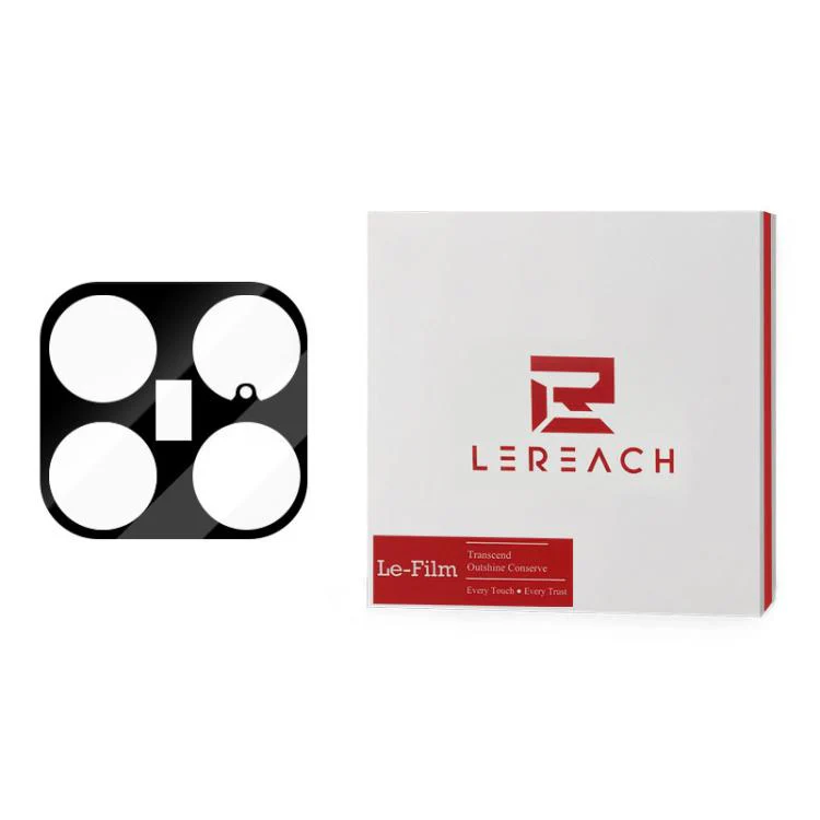 For Xiaomi 15T Pro 5G LeReach TF Series AirGlass Version HD Wear-Resistant Camera Lens Glass Film(Black) - Image 2