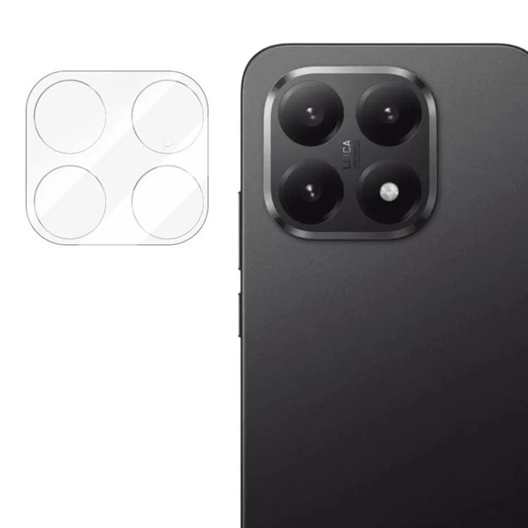 For Xiaomi 15T Pro 5G LeReach TF Series AirGlass Version HD Wear-Resistant Camera Lens Glass Film(Clear with Black Frame)
