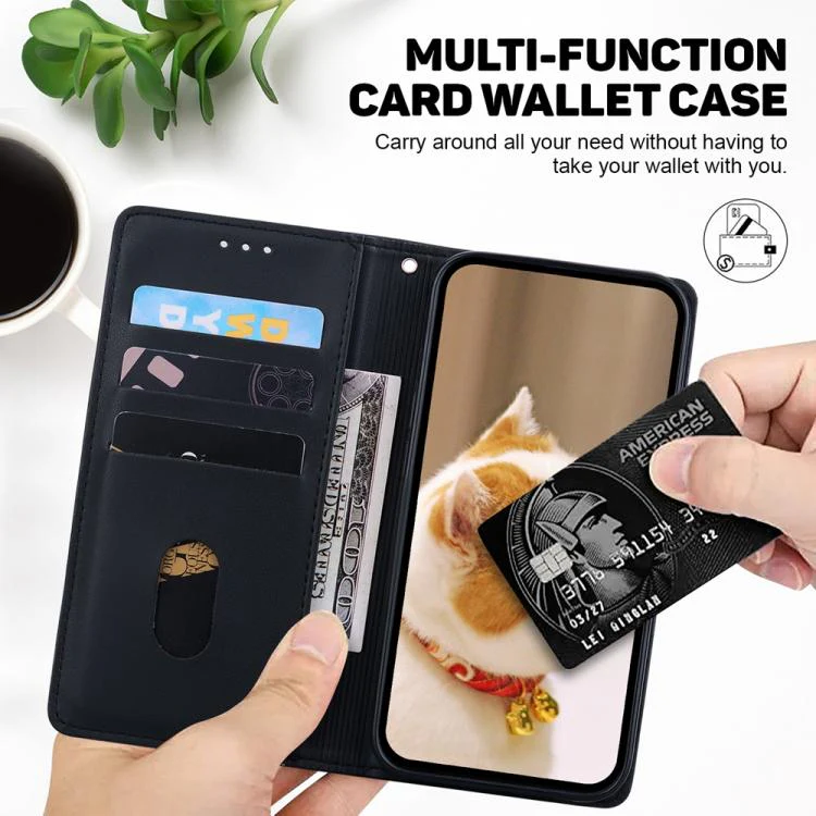 For Xiaomi 17 Max 5G Cute Cats RFID Leather Phone Case(Black) - Image 6