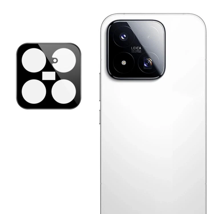 For Xiaomi 17 Max 5G IMAK Black Version HD Glass Rear Camera Lens Film, Self-positioning Version - Image 2