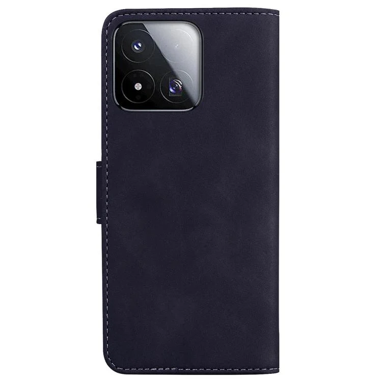 For Xiaomi 17 Max 5G Skin Feel Pure Color Flip Leather Phone Case(Black) - Image 3