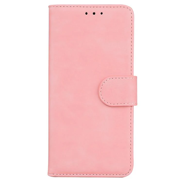 For Xiaomi 17 Max 5G Skin Feel Pure Color Flip Leather Phone Case(Pink) - Image 2
