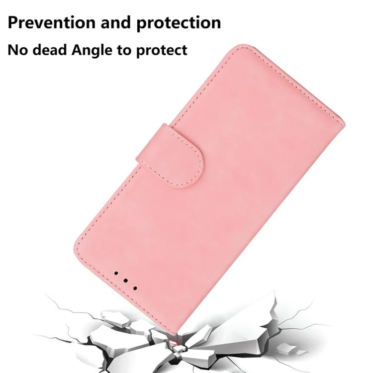 For Xiaomi 17 Max 5G Skin Feel Pure Color Flip Leather Phone Case(Pink) - Image 7