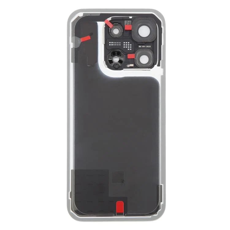 For Xiaomi 17 Original Battery Back Cover with Camera Lens Frame(White) - Image 3